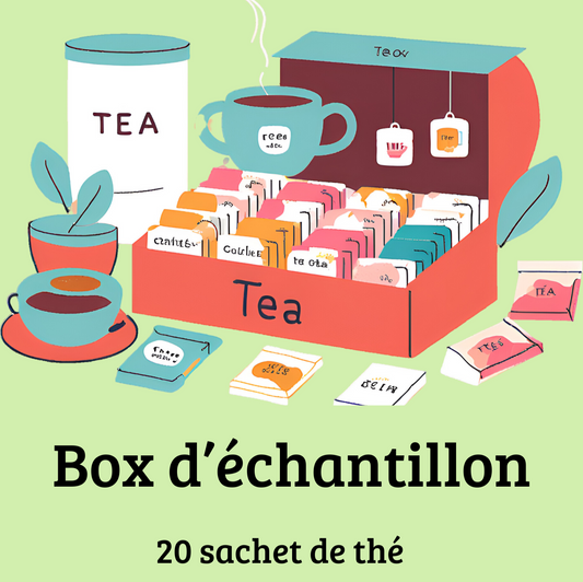 Box d'échantillon de 20 sachet