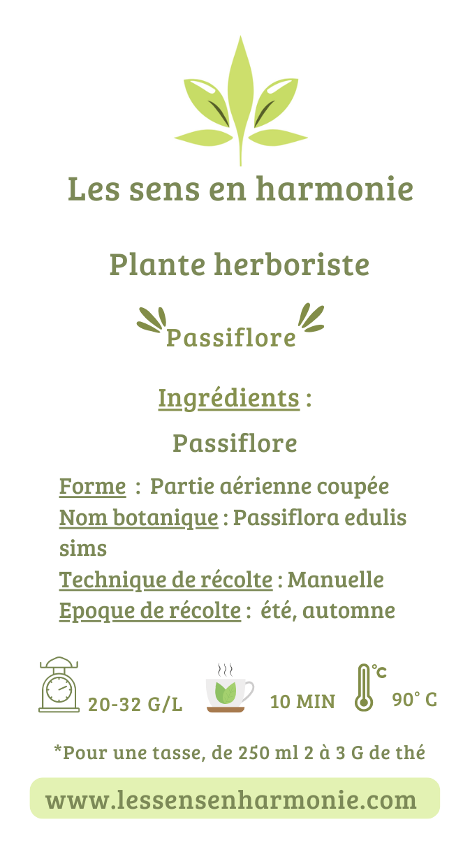 Plante naturel Passiflore